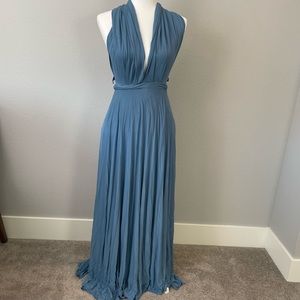 Lulus Infinity Dress Light Blue